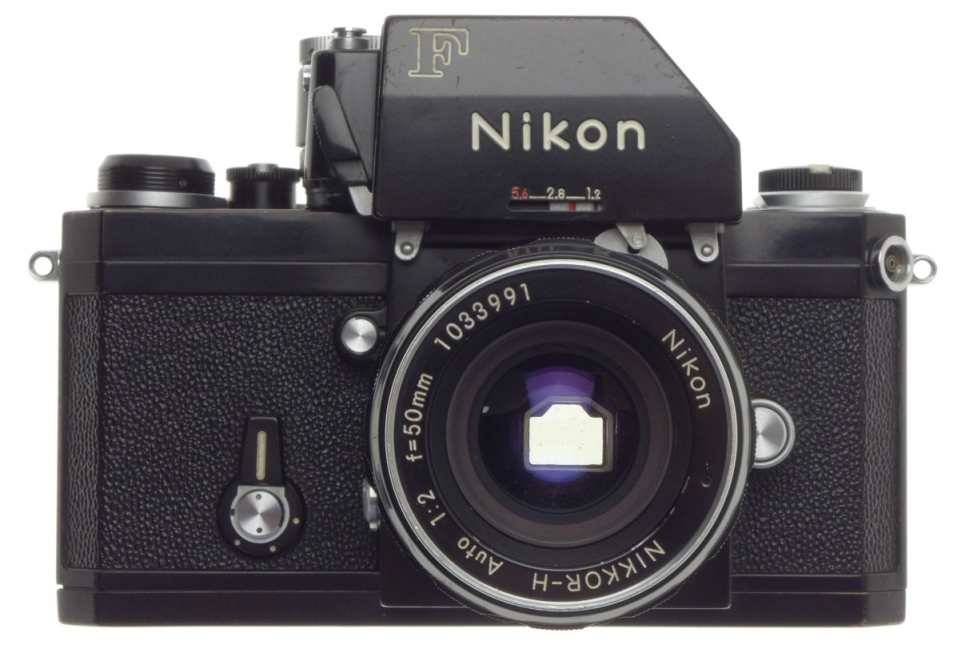 Compact Interchangeable Lens Nikon f black paint 35mm camera slr body